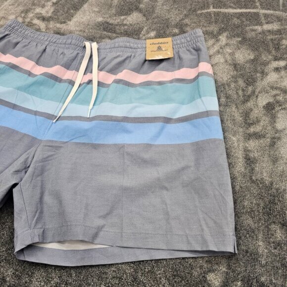 Chubbies The Cadillacs 5.5" Classic Swim Trunks Mens XXL multi color beach - Picture 2 of 14